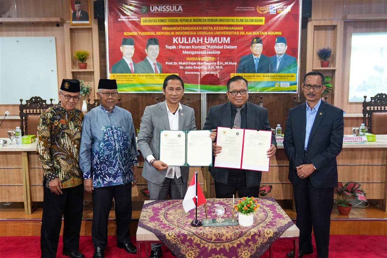 Unissula and the Judicial Commission Strengthen Research and Community Service