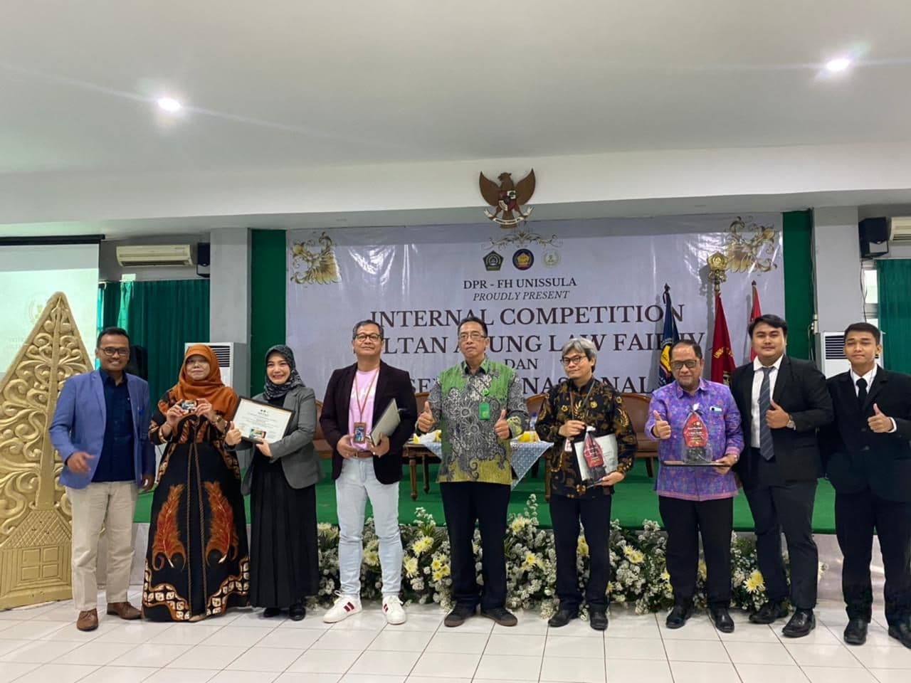 Faculty of Law Student Body Holds the Fourth Sultan Agung Internal Competition Law Fair