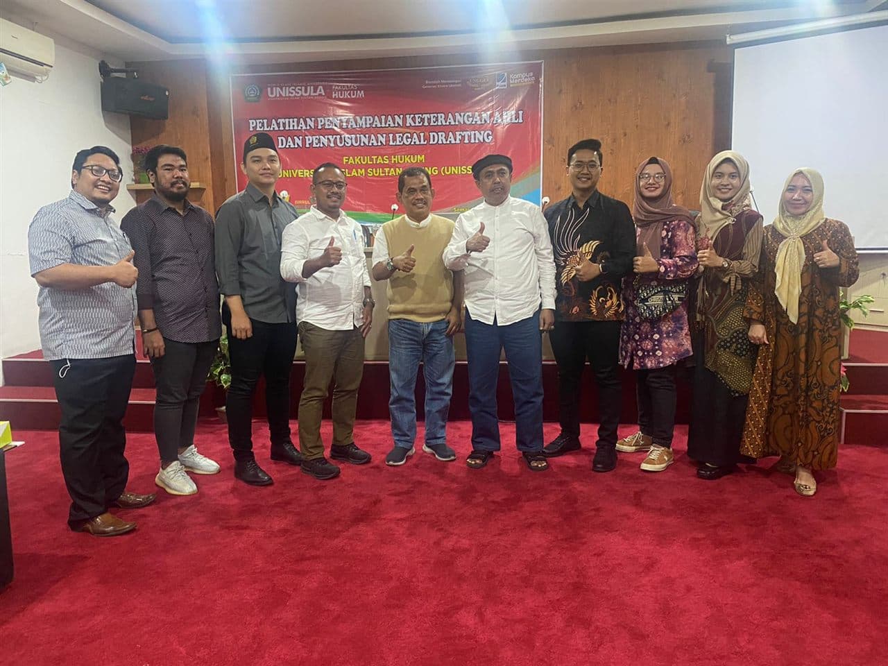 Raising Lecturer Quality: Faculty of Law Holds Training in Giving Expert Testimony and Drafting Academic Papers