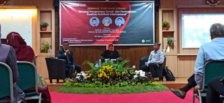 Master of Laws Programme Holds Seminar on Journal Publication