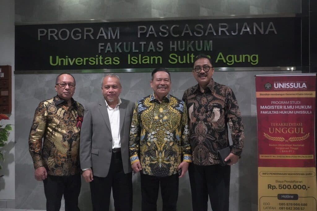 Visit of the Chair of Peradi to the Faculty of Law