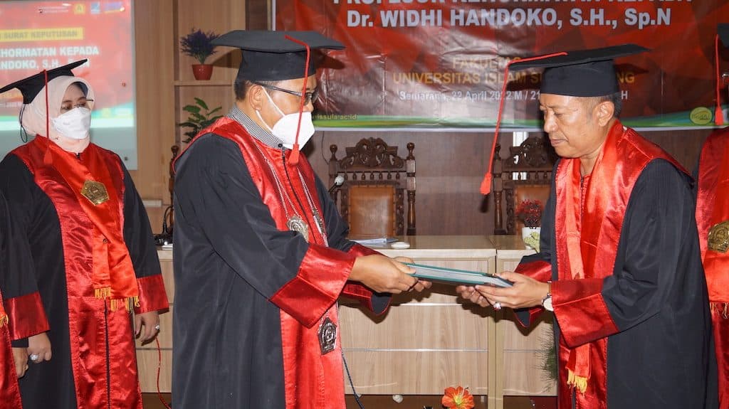 Conferment of Honorary Professorship