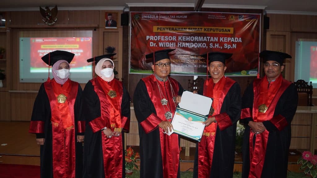 Conferment of Honorary Professorship