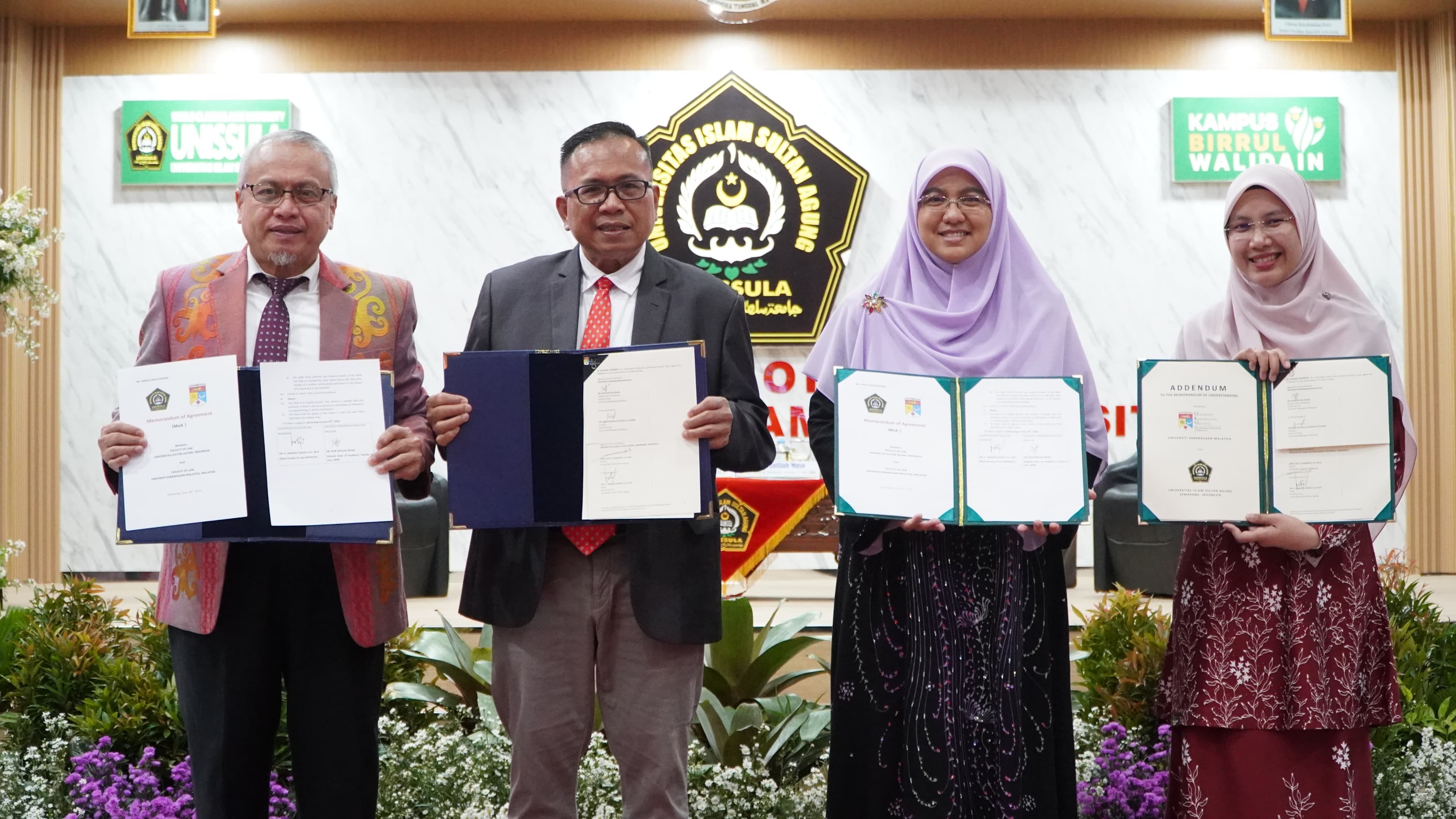 Faculty of Law Strengthens International Cooperation with Universiti Kebangsaan Malaysia