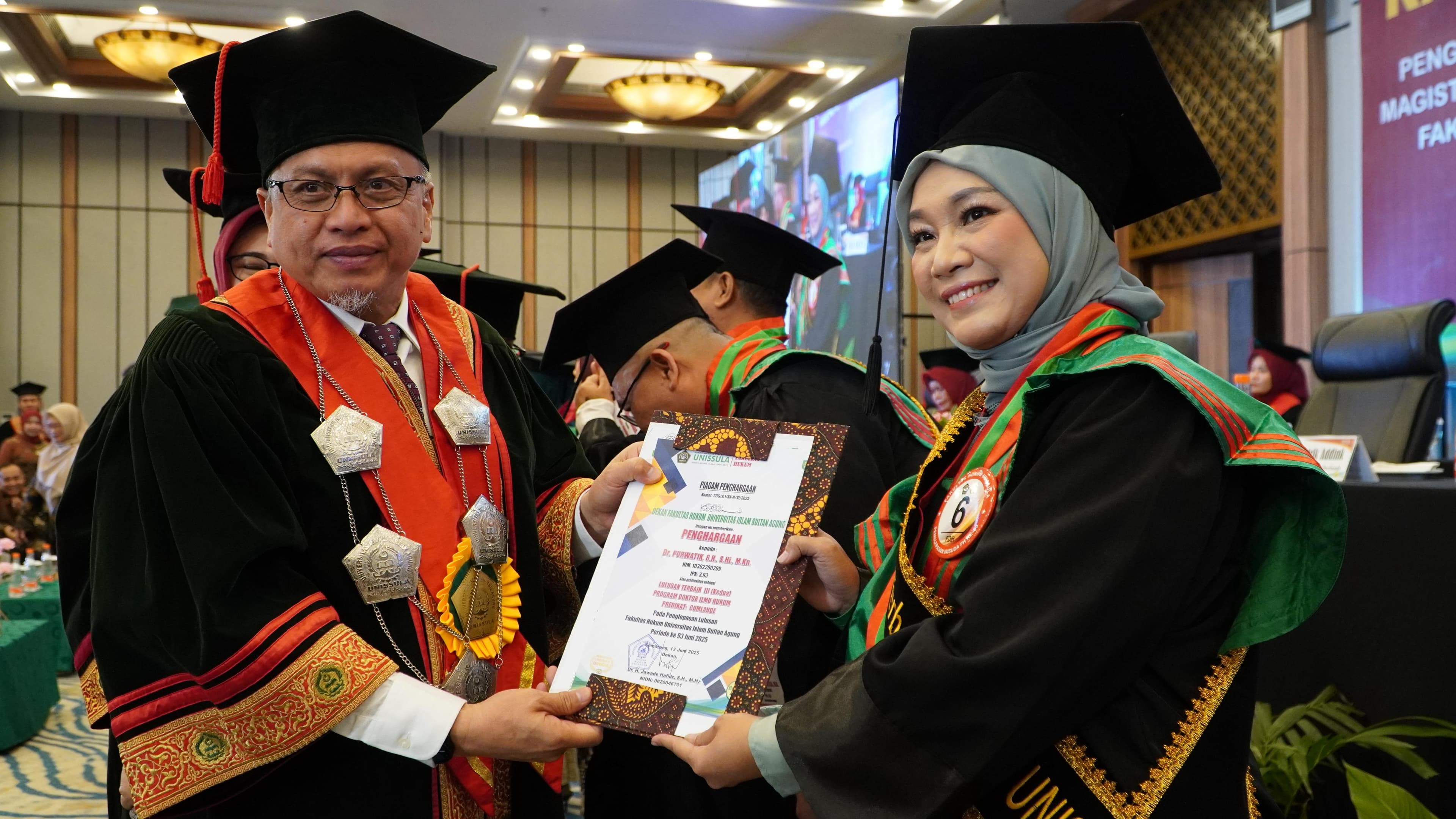 The Faculty of Law at Unissula Ranks Among the Best Law Faculties in Indonesia