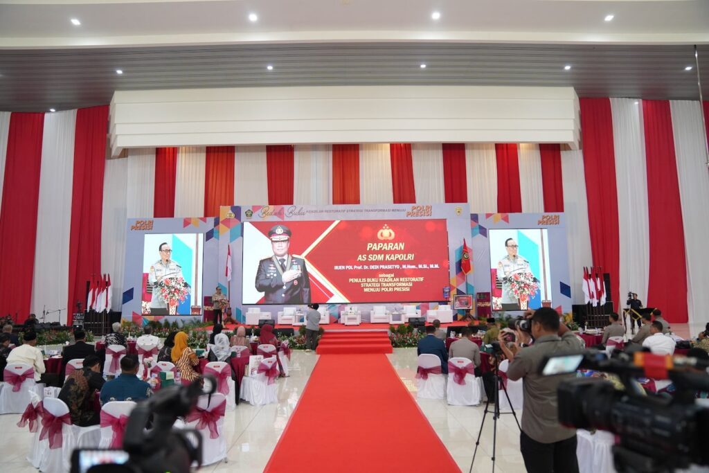 Bedah Buku Keadilan Restoratif Strategi Transformasi Menuju Polri Presisi